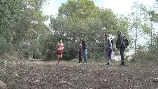 Nens i nenes de totes les edats completen el Cros El Roquissar d'Altafulla
