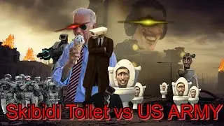 Skibidi Toilet vs US ARMY