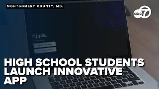 Maryland high school students launch groundbreaking app to tackle school maintenance issues