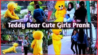 Teddy bear Funny Prank with Cute girl|SD Teddy| #teddybear #teddybearprank #Funny #Comedy #new