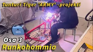 Tunturi Tiger 1986 ARMY mopo - OSA 3 #moped 