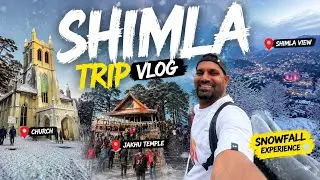 LIVE: Shimla Season's First Snowfall 2026! ❄️ Mall Road & Ridge