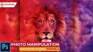 Abstract Lion Heads - Photo Manipulation - Photoshop Tutorial ep 4 (Supreme Creators Agency)
