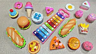 🍬 ASMR_Video * Donuts, Ice Cream, Burger, Sandwiches, Egg, Pizza, Strawberry Cake, Apple Pie *