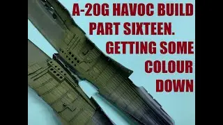 HKM 1/32 A-20G Havoc build. Part Sixteen.