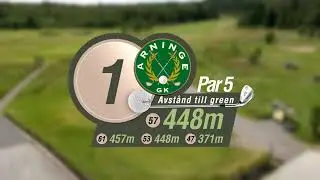 Arninge GK Golf Stockholm h&aring;l 1. (&ouml;verflygning)