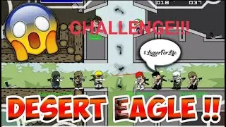 mini militia desert eagle only challenge | voice over gameplay