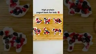 High-Protein Snack for Kids (14g Protein Per Serving!) 🍦 #kidsnacks #highproteinsnack #shorts