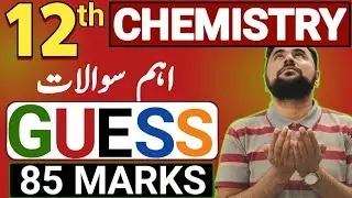 Chemistry 12th class Guess Paper 2025 | Most Important Questions