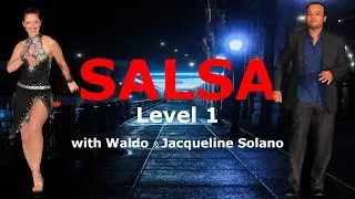 Salsa Dance Basic Step, Side Step & Cumbia Step | DancingFlix