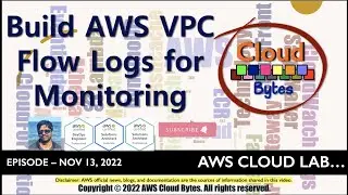 AWS Lab - How to build AWS VPC Flow Logs for Network Monitoring
