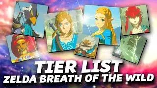 TIER LIST ZELDA BREATH OF THE WILD !