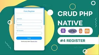 CRUD + LOGIN SISTEM SEDERHANA | PHP NATIVE | SOURCE CODE GRATIS DI DESKRIPSI |  PART 4