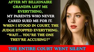 My Parents Sued Me for My Billionaire Grandpa&rsquo;s Inheritance &mdash; Then the Judge Spoke