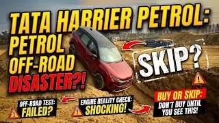2026 Tata Harrier Petrol Off-Road Test 😳 Power EXPOSED! Buy or Skip?