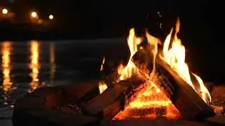 Serene Fire Crackling for Meditation and Calm