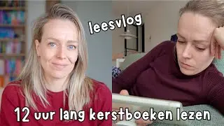 12 uur lang kerstboeken lezen   leesvlog