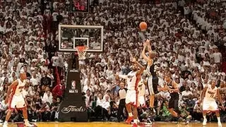 Tony Parker's BIG step-back three pointer in Game 6!