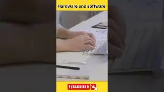 Basic information of Hardware and software #hardware #computer #software #shortsfeed #shortvideo