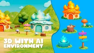 Create a 3D Environment Using AI | Fast Workflow