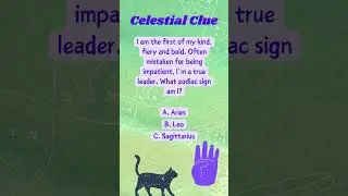 Can You Solve This Astrology Riddle? 🌟#riddles
