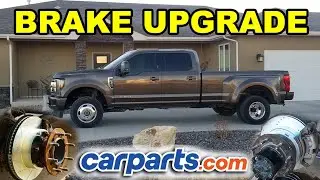 CarParts.com Front & Rear Power Stop Brake Upgrade for 2017-2021 Ford F350 Dual Rear Wheel