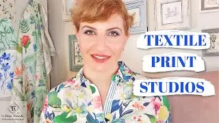 Do you want to work at a textile studio as a print designer?