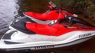 Honda Aquatrax F-12X VS Kawasaki STX 15F - Which is quicker?