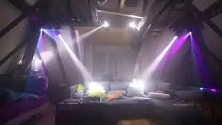 ADJ inno pocket spot, roll, scan lightshow | homedisco