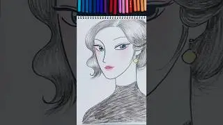 Level Up Your Doodles: Easy Portrait Tip#art#drawing#sketch#sketching#art shorts#shorts