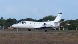  Jato cessna Citation Decolando do Aeroporto de Parnaíba Pi 27/12/2025.