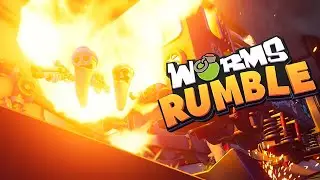 WORMS BATTLE ROYALE IS POGCRAZY! | Worms Rumble Gameplay