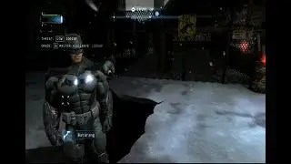 Batman: Arkham Origins (WiiU) Test Flight [ no commentary ]