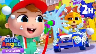 Station de lavage | Comptines avec Bébé Louis | Little Angel Français