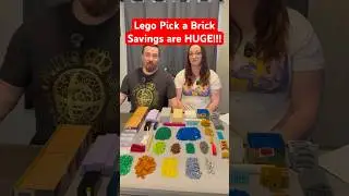 Lego Pick a Brick Wall vs Online #lego #afol #toys #legobricks #pickabrick #savings #deals #roadtrip
