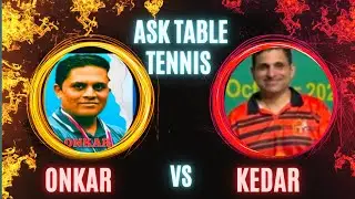 Table Tennis match Onkar Jog vs Kedar Kasbekar🏓🏓