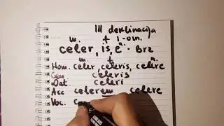 Pridevi treće deklinacije (sa tri završetka)