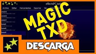 &iexcl;COMO DESCARGAR MAGIC TXD PARA CREAR ARCHIVOS TXD PARA MODS DE GTA SAN ANDRAS PC MOTOS, AUTOS, ETC!
