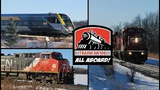 VIA & CPKC Trains on the Alexandria & Winchester Subdivisions 2024-12-14