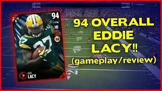 94 NFL MOVERS EDDIE LACY GAMEPLAY/REVIEW (First Facecam Vid) - MADDEN 17 ULTIMATE TEAM [#15]