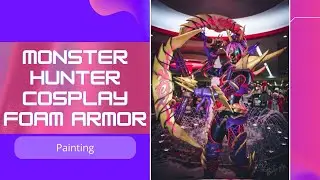 Painting the Sinister Seal Cosplay | Monster Hunter Rise