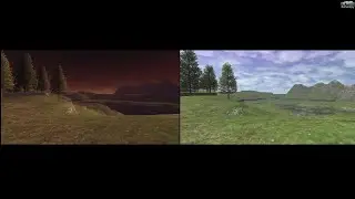 FFXI: Abyssea - La Theine Vs Reality - Comparison