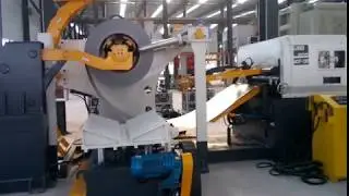 Press Feeding System For Cut to Length Line