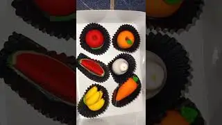 Tasty Marzipan fruits | Boomerang | #shorts #marzipan #fruits #tasty #foodie #subscribe #youtube