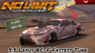 5.5 Justin Swanstrom Lexus RC-F Fastest Tune (PreNup) - No Limit Drag Racing 2