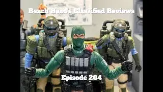 Beach Head's Classified Reviews Episode 204 Steel Corps - GI Joe stop motion figure sketch show