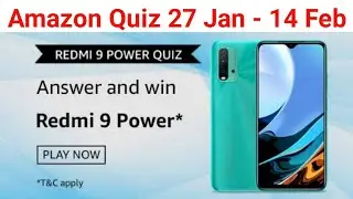 What is the battery capacity of redmi 9 Power?