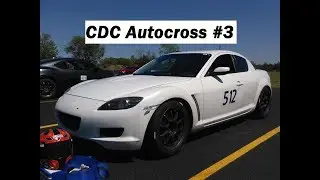 Mazda RX-8 CDC Autocross event #3 fastest runs