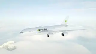 5019   Your Airlines personalized this logo reveal animation intro
