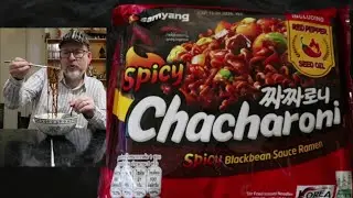 Samyang Chacharoni (Spicy Blackbean Sauce Ramen) | Korean Noodles Mukbang | Jan Tom Yam